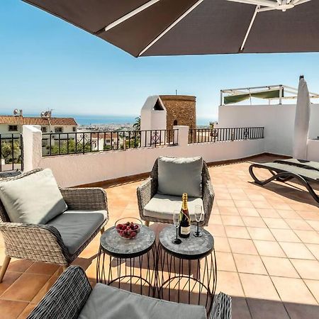 Hermosa Casa Con Terraza E Increibles Vistas Al Mar Y La Montana Nerja Dış mekan fotoğraf